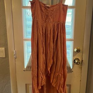 Cbrand from closet candy coral dress